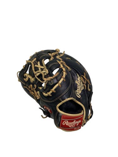 Used Rawlings GG ELITE BB/SB First Base LH Throw Black 13" 11347-S000262597
