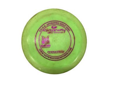 Used Gateway SAMURAI Disc Golf Driver Yellow 11347-S000262585