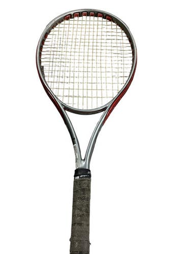 Used Prince O3 SPEED PORT RED Adult Tennis Racquet Grey 4" 11347-S000262563
