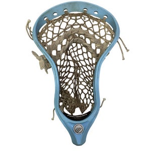 Used Maverik OPTIK UNIVERSAL STRUNG HEAD Mens Lacrosse Head Carolina Blue 11347-S000262561