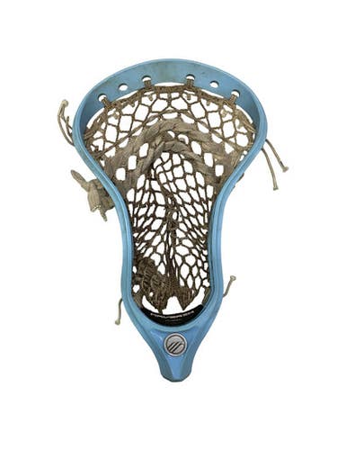 Used Maverik OPTIK UNIVERSAL STRUNG HEAD Mens Lacrosse Head Carolina Blue 11347-S000262561