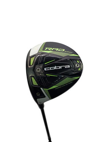 Used Cobra RAD SPEED 1/2 INCH SHORT Mens Driver LH 9.0 Degree 11347-S000262639