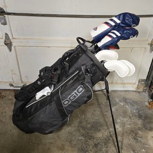 Men's Callaway Right Handed Clubs (Full Set) Stiff Flex 12 Pieces (Used)