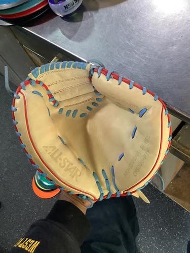 Used All-Star CM5000-PFT BB/SB Catchers RH Throw Yellow 34" 10743-S000477411