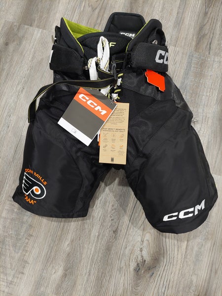 Black Medium Junior CCM Tacks Hockey Pants (New)