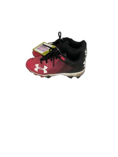 Used Under Armour BB/SB Cleats Pink Youth 13.0 11847-S000032450
