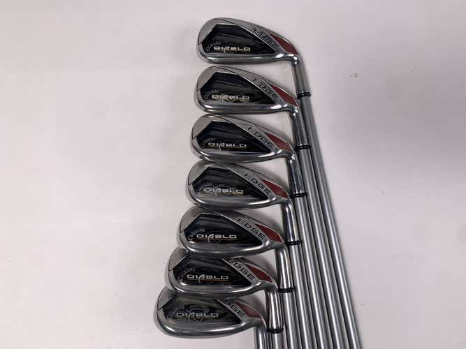 Callaway Diablo Edge Iron Set 6-PW+GW+SW 55g Ladies Graphite Womens RH