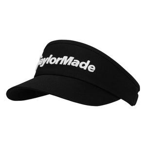 NEW 2025 TaylorMade Black High Crown Golf Visor