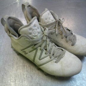 Used New Balance LAX Cleats Mens White Senior 8.5 11339-S000198118