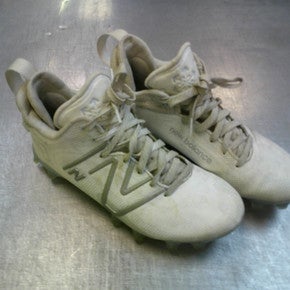 Used New Balance LAX Cleats Mens White Senior 7 11339-S000198119