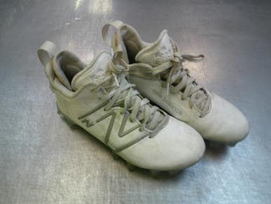 Used New Balance LAX Cleats Mens White Senior 7 11339-S000198119