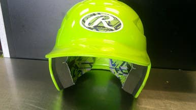 Used Rawlings CFTBH-R1 Batting Helmet No Mask Green XS 11868-S000067196