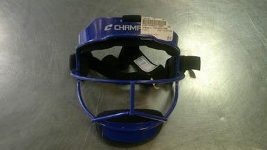 Used Champro FIELDERS MASK BB/SB Fielders Mask Royal Blue SM 11868-S000067184