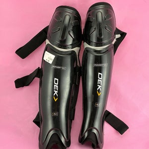 Dekadence Dek Ball Hockey Shin Pads V5.0 SR 15"