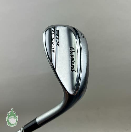 Right Handed Cleveland RTX-6 ZipCore Mid Wedge 58*-10 Wedge Flex Golf Club