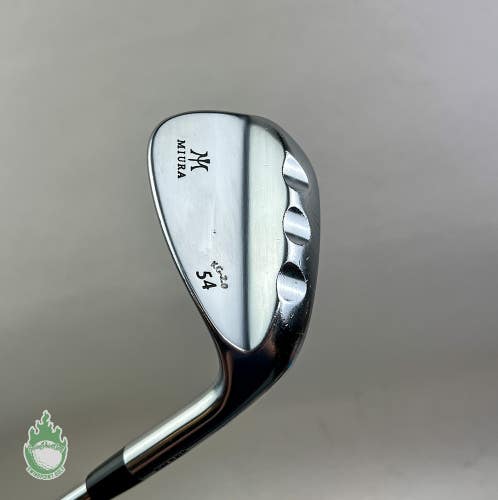 Used Right Handed Miura KG. 2.0 Wedge 54* 115g Wedge Flex Steel Golf Club