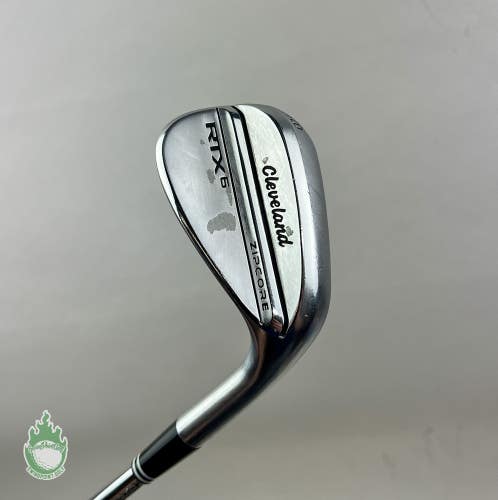 Right Handed Cleveland RTX-6 ZipCore Mid Wedge 48*-10 Wedge Flex Golf Club