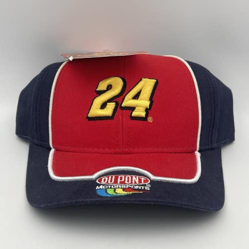 Jeff Gordon Dupont #24 Strapback Hat - NASCAR Racing Cap - Winners Circle - NWT