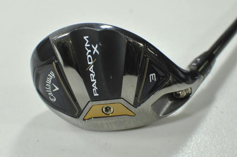 LEFT HANDED Callaway Paradym X 3-18* Hybrid Stiff Tensei White Graphite #209130