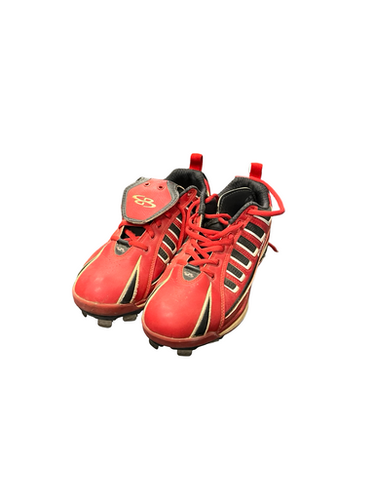 Used BoomBah BOOMBAH BB/SB Cleats Red Youth 06.5 11682-S000025174