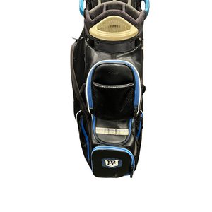 Used Ping 14 WAY CART BAG Mens Cart Bag Black 11682-S000126303