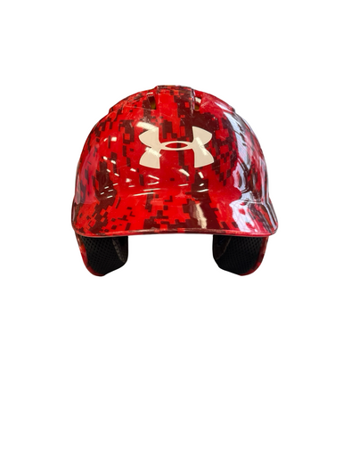 Used Under Armour BATTING HELMET Batting Helmet No Mask Red XS 11682-S000126231