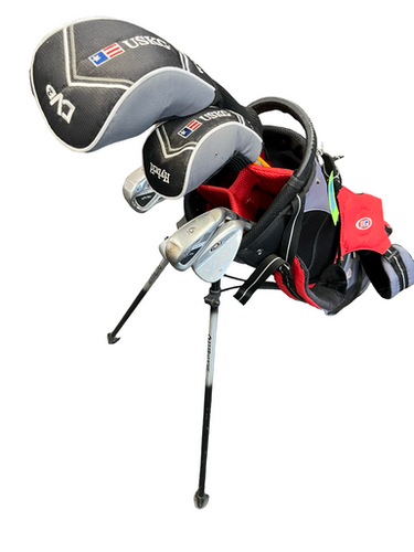 Used US Kids 63 IN  US KIDS Jr Package Set RH Red 8 Piece 11682-S000126230