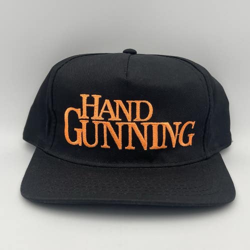 Vintage Hand Gunning Magazine Snapback Hat Cap NOS