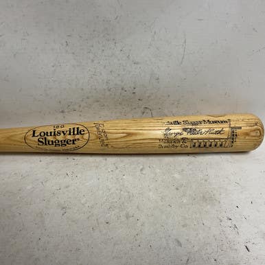 Used Louisville Slugger 180 BB/SB Wood Bat Tan 33" 11855-S000198208