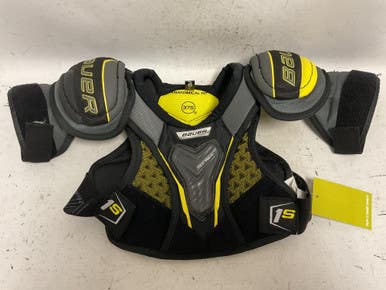 Used Bauer SUPREME 1S Youth Shoulder Pads LG 11855-S000198166