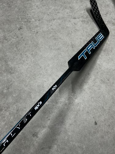 26” Paddle Senior True 9X3 Catalyst Pro Stock NHL Goalie Stick Black / Teal