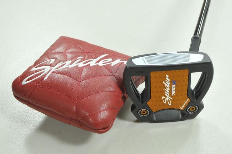 TaylorMade Spider Tour X Black #3 35" Putter RH KBS Steel with Cover # 209773