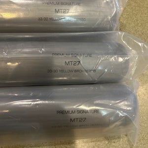 3 Bats. Premium Signature B45 Bat (-3) 30 oz 33" (New) Model MT27