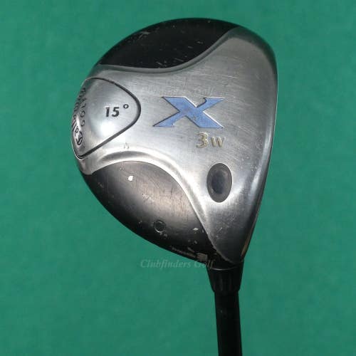 Lady Callaway X 2006 Fairway 15 3 Wood Fujikura Gems 55g Graphite Ladies
