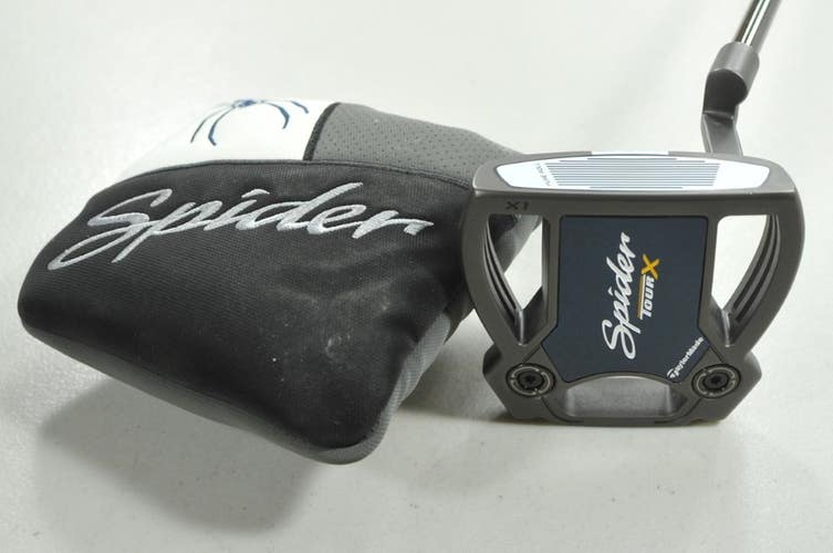 TaylorMade Spider Tour X #1 L-Neck 35" Putter Right KBS Steel with Cover #206171