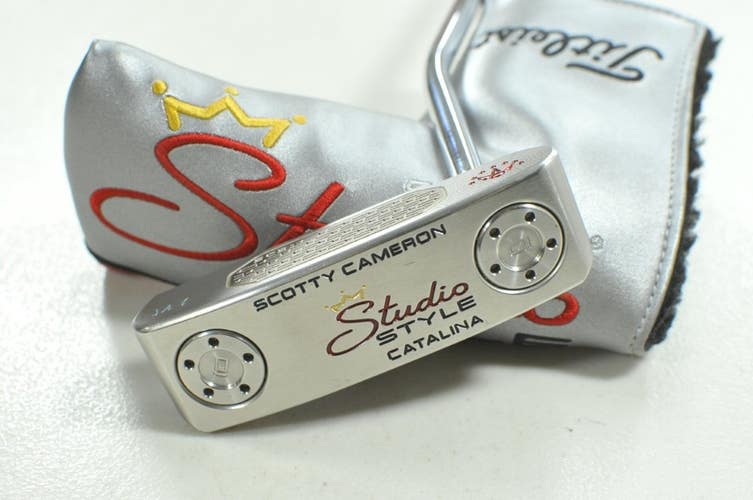Titleist 2025 Scotty Cameron Studio Style Catalina 35" Putter RH Steel # 209728
