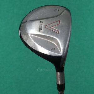 TaylorMade V-Steel Fairway 15 3 Wood True Temper Stepped Steel Firm