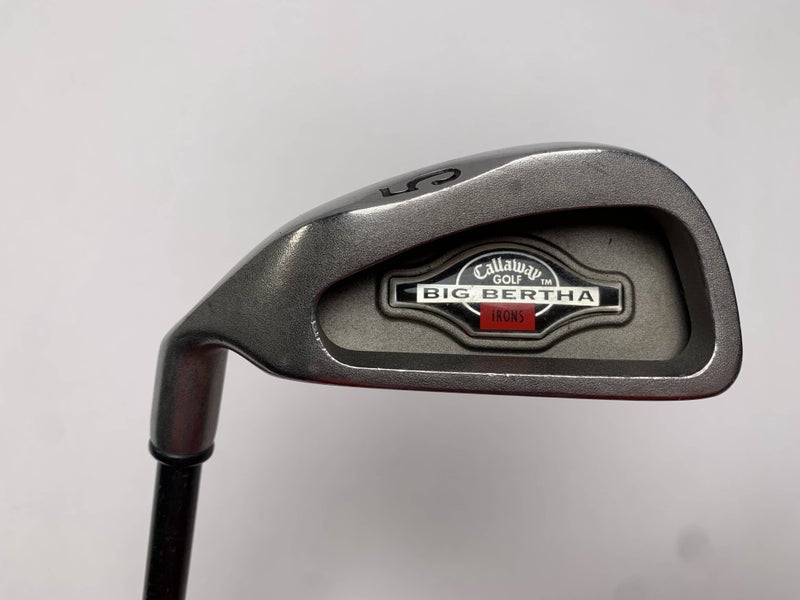 Callaway Big Bertha 1996 Single 5 Iron RCH 96 Senior Graphite Mens LH