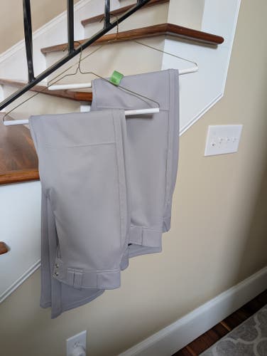 Gray Men's XS Adult Easton Game Pants (Used)