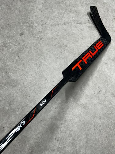 26” Paddle Senior True 9X3 Catalyst Pro Stock NHL Goalie Stick Black / Orange