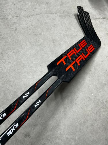 2 PACK - 26” Paddle Senior True 9X3 Catalyst Pro Stock NHL Goalie Stick Black / Orange