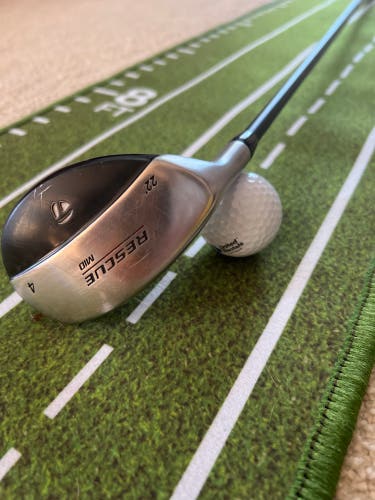 Men's TaylorMade Rescue Mid Left Hand Hybrid Regular Flex 4H (Used)