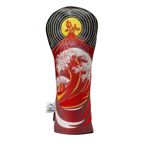 Pins And Aces Golf Fire & Fury - Fairway Cover High Quality Hand Made NEW