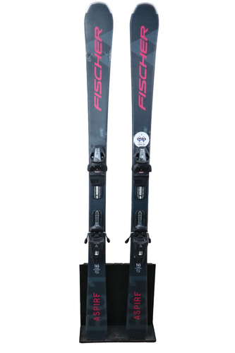 USED 2024 Fischer My Aspire Skis w/ RS 9 GW Bindings - 145cm