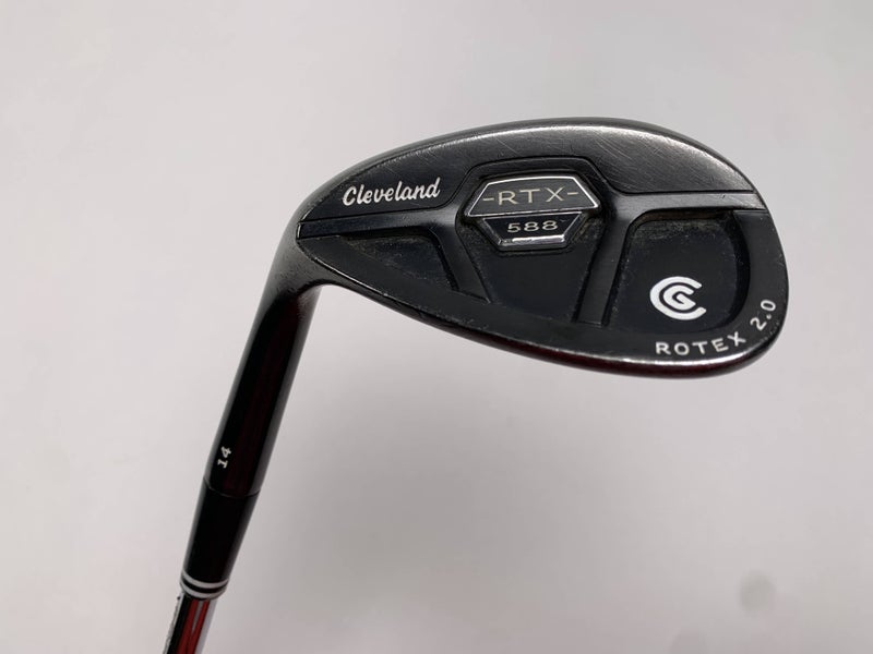 Cleveland 588 RTX 2.0 CB Black Satin Sand Wedge SW 56* 14 DG Wedge LH
