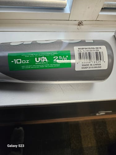 Marucci F5 Alloy USABat Certified Bat (-10) 18 oz 28" (New)