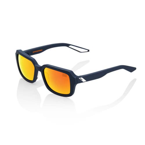 100% RIDELEY Performance Sunglasses - BRAD BINDER SE BLUE - ORANGE MULTILAYER MI
