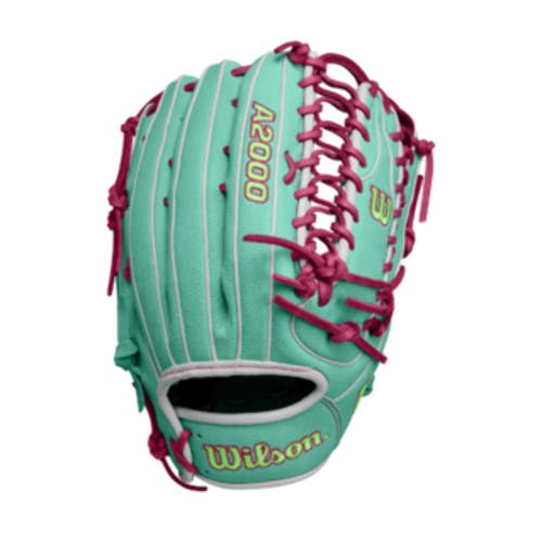 Wilson 2025 Spring A2000 OT7SS Seafoam/White 12.75" Baseball Glove WBW1025521275