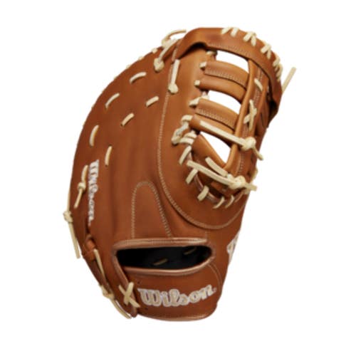 Wilson 2025 A1000 1620 Saddle Tan/Blonde/White 12.50" Baseball 1st Base Mitt WBW