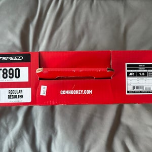 2025 CCM JetSpeed FT890 Hockey Skates Regular Width Size 1.5 (Used)